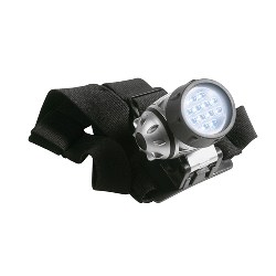LED-Lampe KILIMANDSCHARO, silber - Werbeartikel