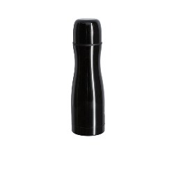 Isolierflasche KEGEL, schwarz - Werbeartikel