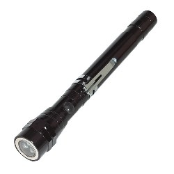 LED-Taschenlampe REFLECT, schwarz - Werbeartikel