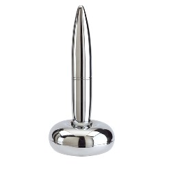 Kugelschreiber FLOATING PEN, silber - Werbeartikel