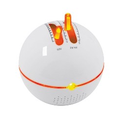 Radio SOUND BALL, wei� - Werbeartikel