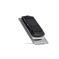 Handyhalter SPACE, silber - Werbeartikel