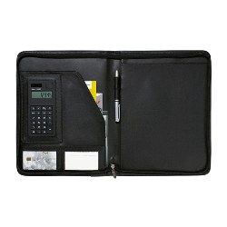 Portfolio MILANO-PORTFOLIO, schwarz - Werbeartikel