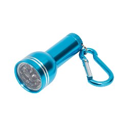 Mini-Taschenlampe CARA, t�rkis - Werbeartikel
