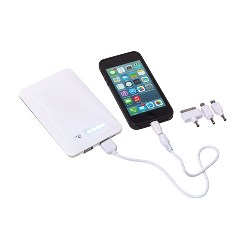Powerbank TERAWATT, wei� - Werbeartikel