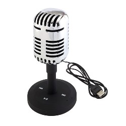Bluetooth-Lautsprecher MICROPHONE, schwarz - Werbeartikel