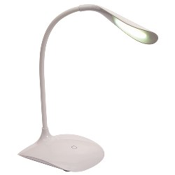 Schreibtisch-Lampe SWAN, wei� - Werbeartikel