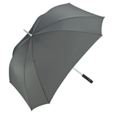 Jumbo� XL Square Automatik Alu G�steschirm, grau - Werbeartikel