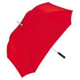 Jumbo� XL Square Automatik Alu G�steschirm, rot - Werbeartikel