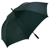Fibermatic� XL Automatik Oversize G�steschirm, schwarz - Werbeartikel