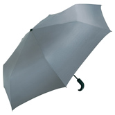 RainLite� Exklusiv Midsize Taschenschirm, graumetallic - Werbeartikel
