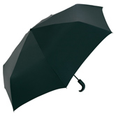 RainLite� Exklusiv Midsize Taschenschirm, schwarzmetallic - Werbeartikel