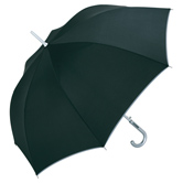 Windmatic� Midsize Automatik Alu Stockschirm, schwarz - Werbeartikel