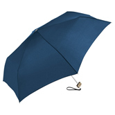 SlimLite� Super Flat Mini Taschenschirm, marine - Werbeartikel