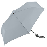 Safebrella� Mini Taschenschirm, hellgrau - Werbeartikel