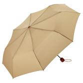 �koBrella� Mini Taschenschirm, beige - Werbeartikel