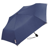 Safebrella� LED Mini Taschenschirm, marine - Werbeartikel