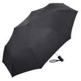 Trimagic� Safety Redline Mini-Taschenschirm, schwarz - Werbeartikel