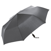 Jumbomagic� Windfighter� G�ste Taschenschirm, grau - Werbeartikel