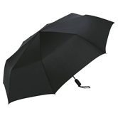Jumbomagic� Windfighter� G�ste Taschenschirm, schwarz - Werbeartikel