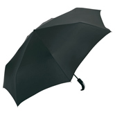 RainLite� AOC Midsize Taschenschirm, schwarz - Werbeartikel