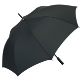 Rainmatic� XL Black Automatik Alu G�steschirm, schwarz - Werbeartikel