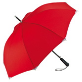 Safebrella� LED Automatik Stockschirm, rot - Werbeartikel