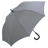 Windfighter� AC Automatik Fiberglas G�steschirm, grau - Werbeartikel