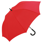Windfighter� AC Automatik Fiberglas G�steschirm, rot - Werbeartikel