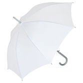 Lightmatic� Alu Stockschirm, wei� - Werbeartikel