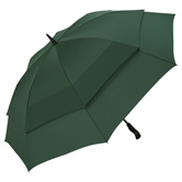 Windfighter� Vent Fiberglas G�steschirm, dunkelgr�n - Werbeartikel