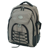 Travelmate� Business Notebook Rucksack, taupe - Werbeartikel