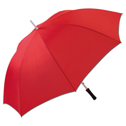 Jumbo� ALU LIGHT G�steschirm, rot - Werbeartikel