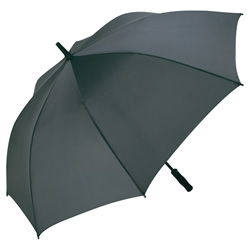 Fibermatic� XL Automatik Oversize G�steschirm, grau - Werbeartikel