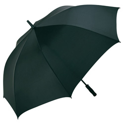 Fibermatic� XL Automatik Oversize G�steschirm, schwarz - Werbeartikel