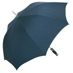 RainLite� Midsize Alu Stockschirm, dunkelblau - Werbeartikel