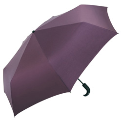 RainLite� Exklusiv Midsize Taschenschirm, bordeauxmetallic - Werbeartikel