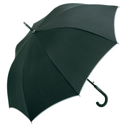 Windmatic� Midsize Black Edition Automatik Alu Sto, schwarz - Werbeartikel