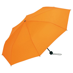 Mini Topless Taschenschirm, orange - Werbeartikel