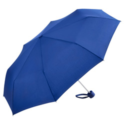 Alu Mini Taschenschirm, euroblau - Werbeartikel