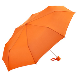 Alu Mini Taschenschirm, orange - Werbeartikel