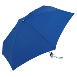 Microbrella� Mini Taschenschirm, euroblau - Werbeartikel