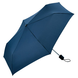FARE� Shopping Mini Taschenschirm, marine - Werbeartikel