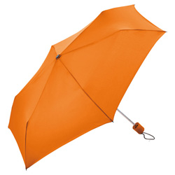 FARE� Shopping Mini Taschenschirm, orange - Werbeartikel
