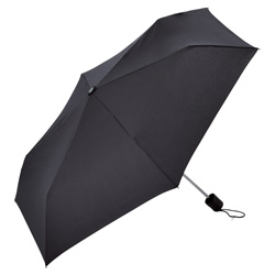 FARE� Shopping Mini Taschenschirm, schwarz - Werbeartikel