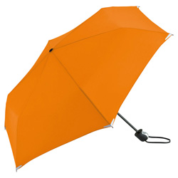 Safebrella� Mini Taschenschirm, orange - Werbeartikel