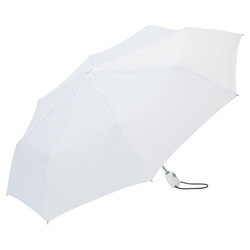 FARE� AOC Mini Taschenschirm, wei� - Werbeartikel