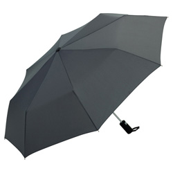 Trimagic� Safety Mini Taschenschirm, grau - Werbeartikel