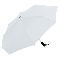 Trimagic� Safety Mini Taschenschirm, wei� - Werbeartikel