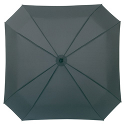 Nanobrella� AOC Square Taschenschirm, anthrazit - Werbeartikel